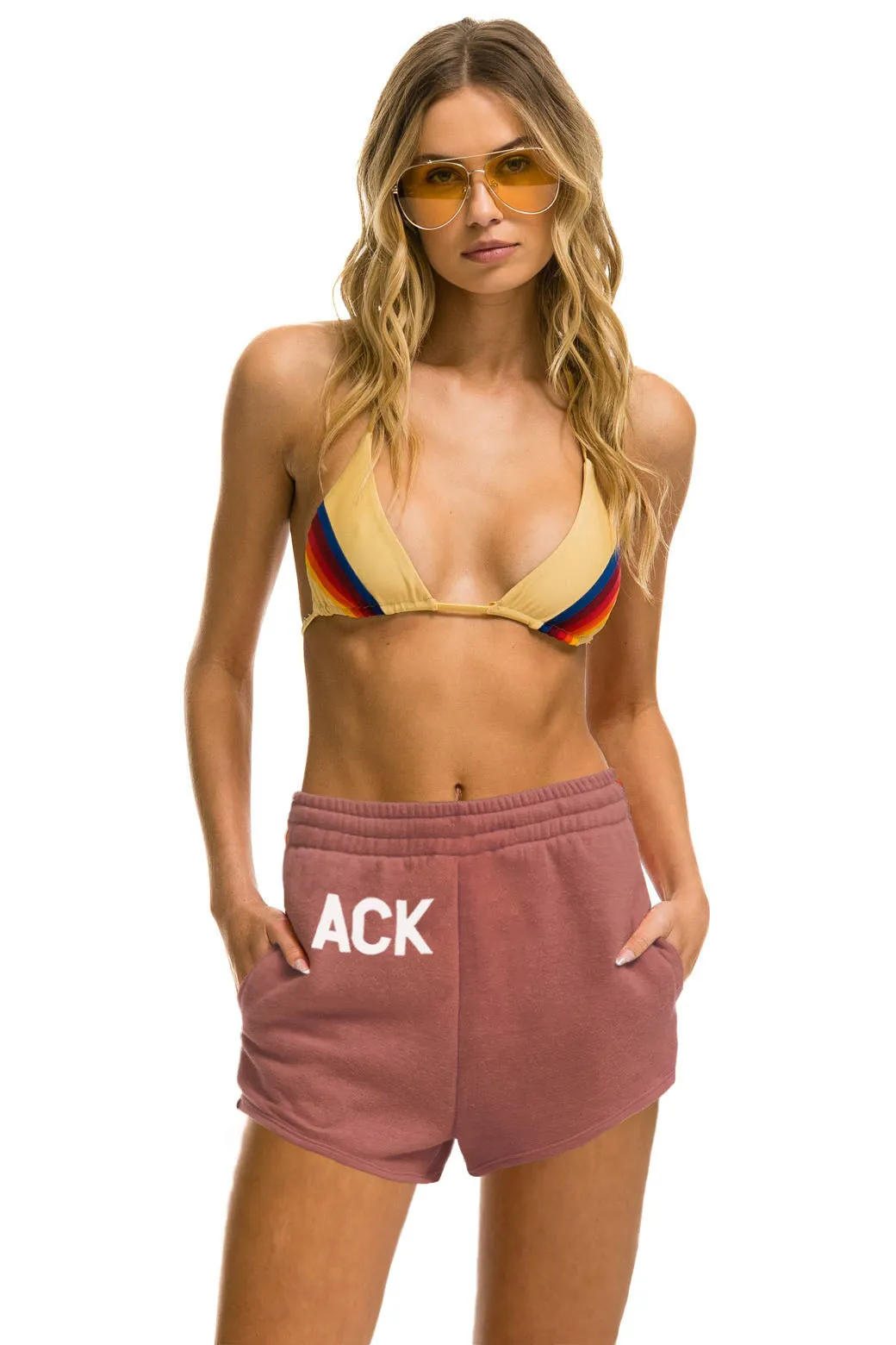 NANTUCKET 2025 WOMENS LOUNGER SHORT - SALMON sold by Aviator Nation