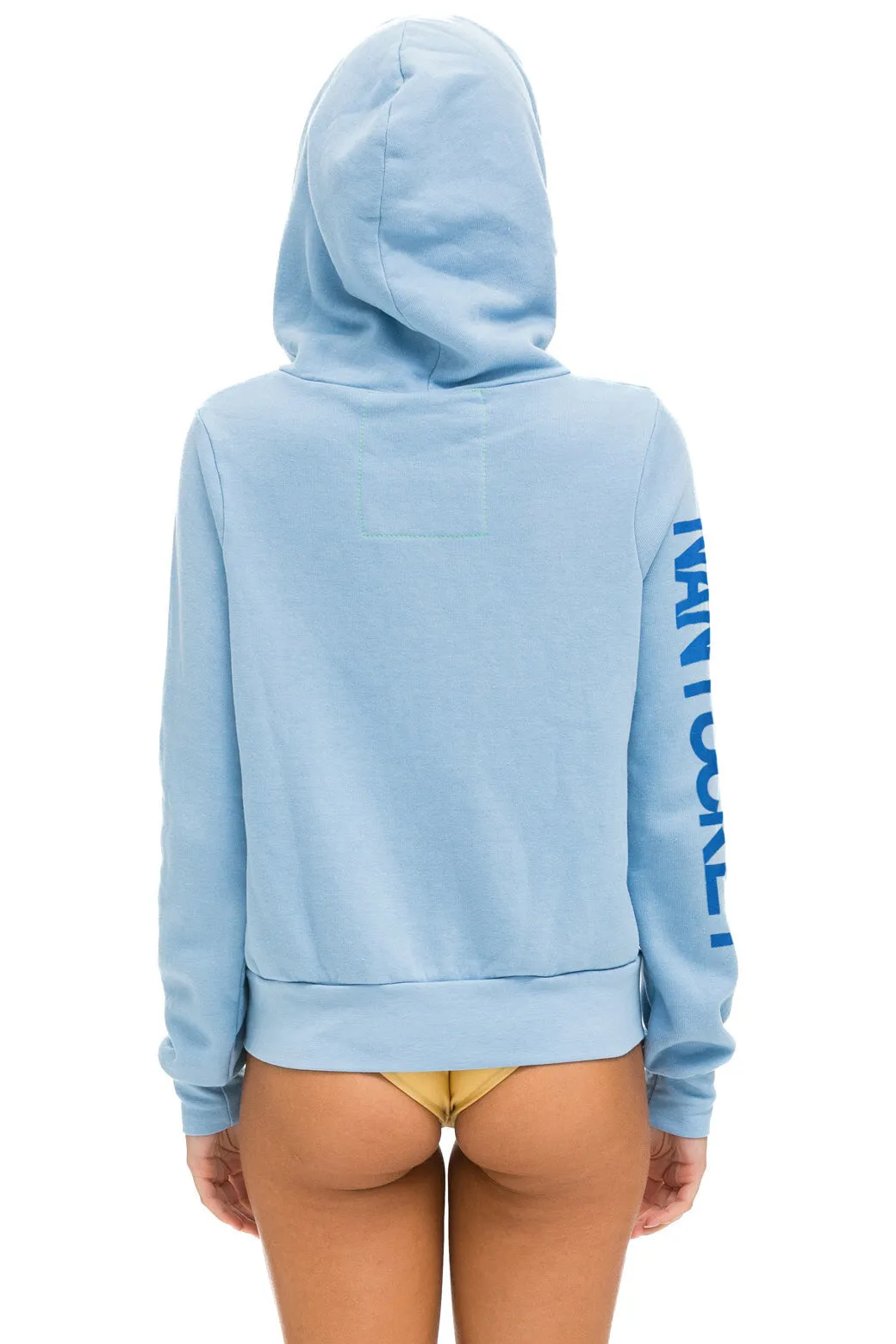 NANTUCKET 2025 ZIP HOODIE - ICE sold by Aviator Nation product image thumbnail 2