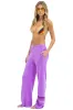 RUGBY STITCH WIDE LEG POCKET SWEATPANTS - NEON PURPLE // PURPLE sold by Aviator Nation