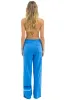 RUGBY STITCH WIDE LEG POCKET SWEATPANTS - COBALT // BLUE sold by Aviator Nation