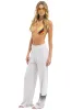 RUGBY STITCH WIDE LEG POCKET SWEATPANTS - DOVE GREY // GREY sold by Aviator Nation
