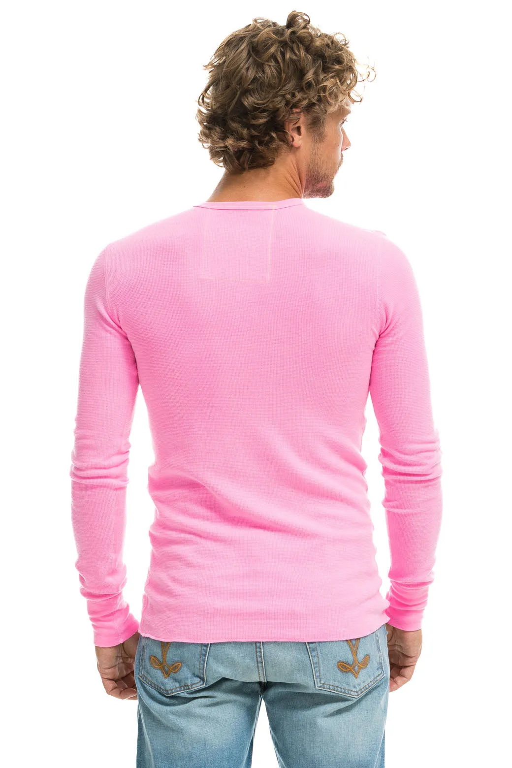 PRAY FOR SNOW THERMAL - NEON PINK sold by Aviator Nation product image thumbnail 4