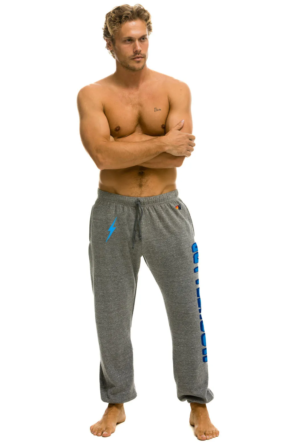BOTTLEROCK 2025 UNISEX POCKET SWEATPANTS - HEATHER sold by Aviator Nation product image thumbnail 2
