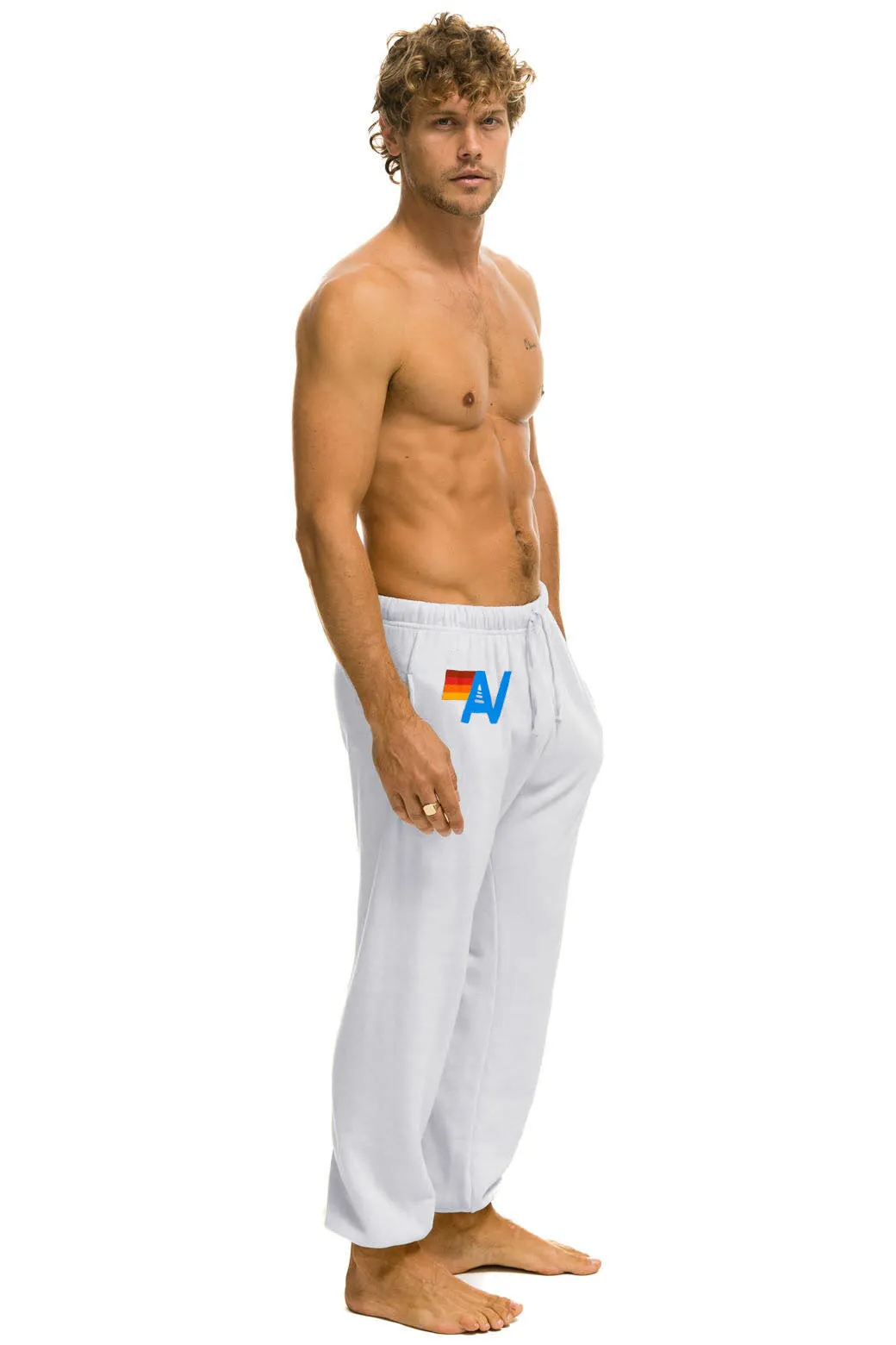 LOGO SWEATPANTS - DOVE sold by Aviator Nation product image thumbnail 2