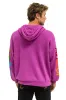 AVIATOR NATION HAMPTONS RELAXED ZIP HOODIE - MAGENTA sold by Aviator Nation