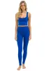 WIDE RIB FULL LENGTH HI-RISE LEGGINGS - ROYAL sold by Aviator Nation