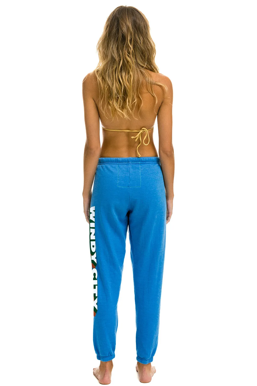 WINDY CITY SMOKEOUT 2025 UNISEX SWEATPANTS - OCEAN sold by Aviator Nation product image thumbnail 3