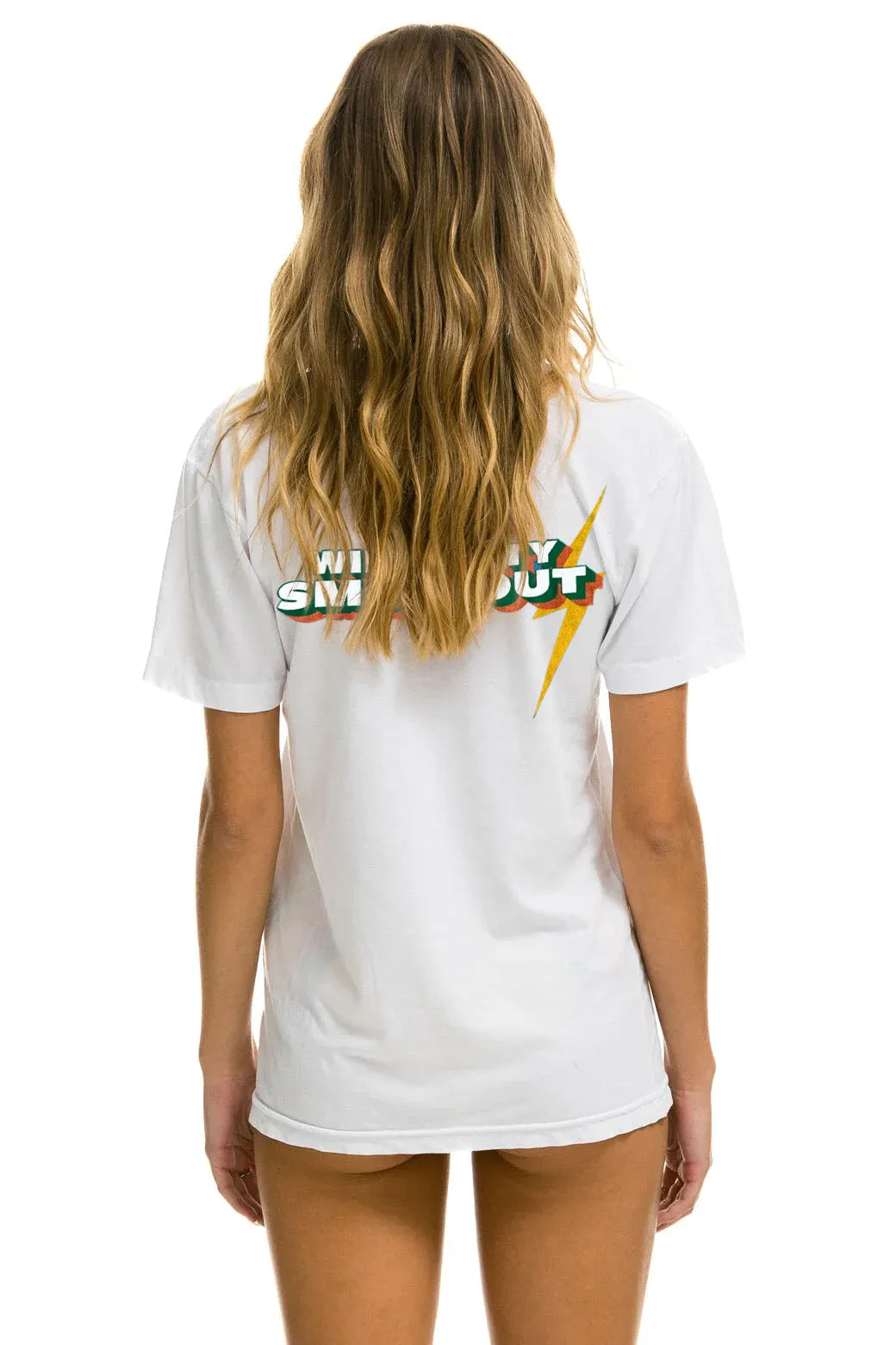 WINDY CITY SMOKEOUT 2025 CREW TEE SHIRT - WHITE sold by Aviator Nation product image thumbnail 4