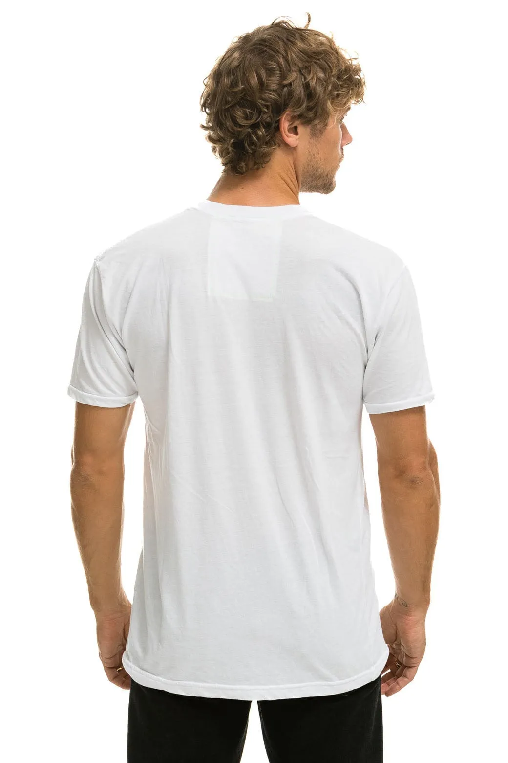 AVIATOR NATION MILL VALLEY CREW TEE SHIRT - WHITE sold by Aviator Nation product image thumbnail 3