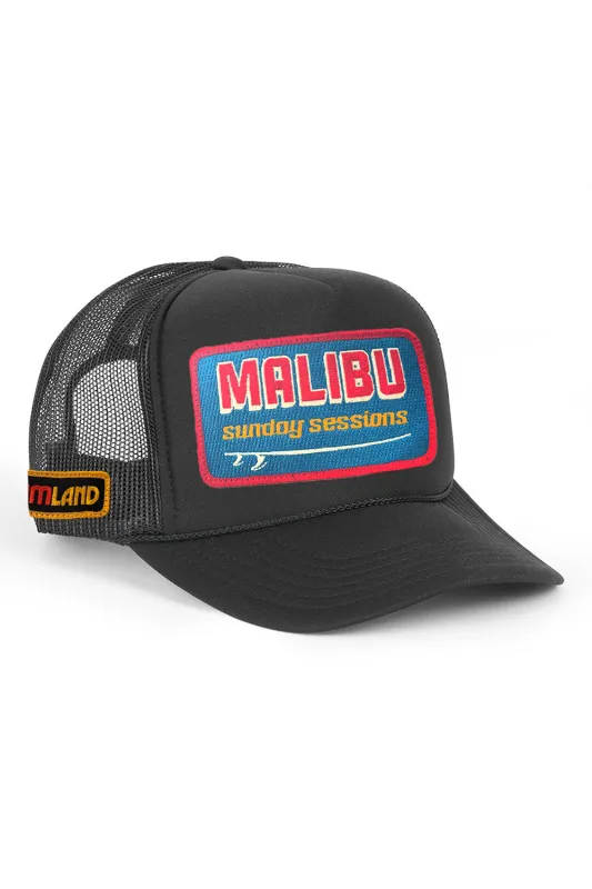 DREAMLAND MALIBU SUNDAY SESSIONS VINTAGE LOW RISE TRUCKER sold by Aviator Nation