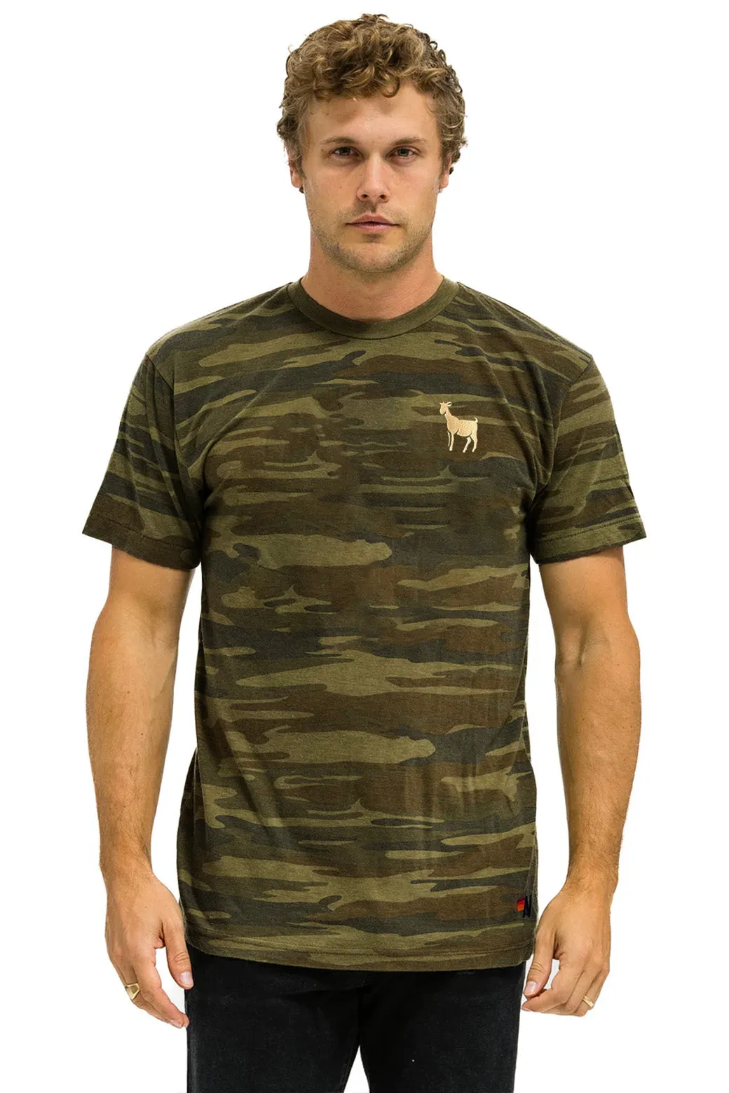 PLAYERS CLUB 2025 UNISEX CREW TEE - CAMO sold by Aviator Nation product image thumbnail 3