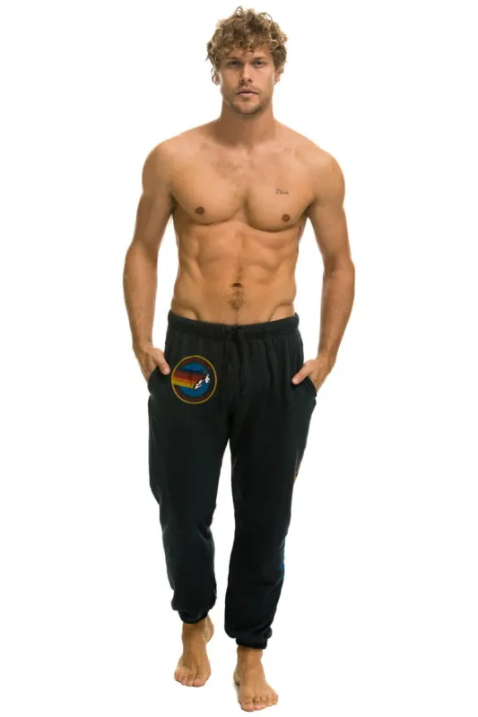 AVIATOR NATION SAN FRANCISCO SWEATPANTS - CHARCOAL sold by Aviator Nation