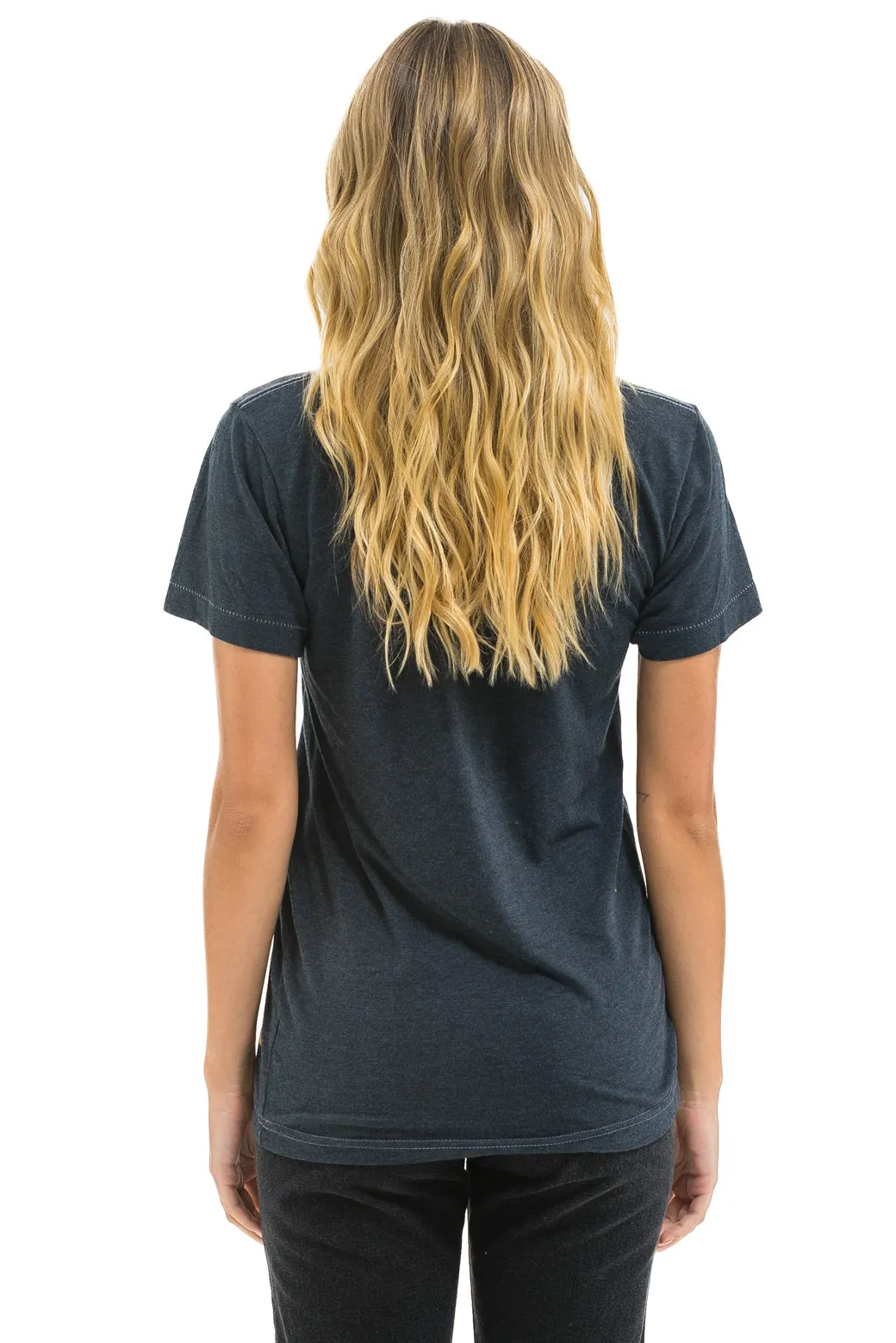 OUTSIDE LANDS 2025 CREW TEE - CHARCOAL sold by Aviator Nation product image thumbnail 3