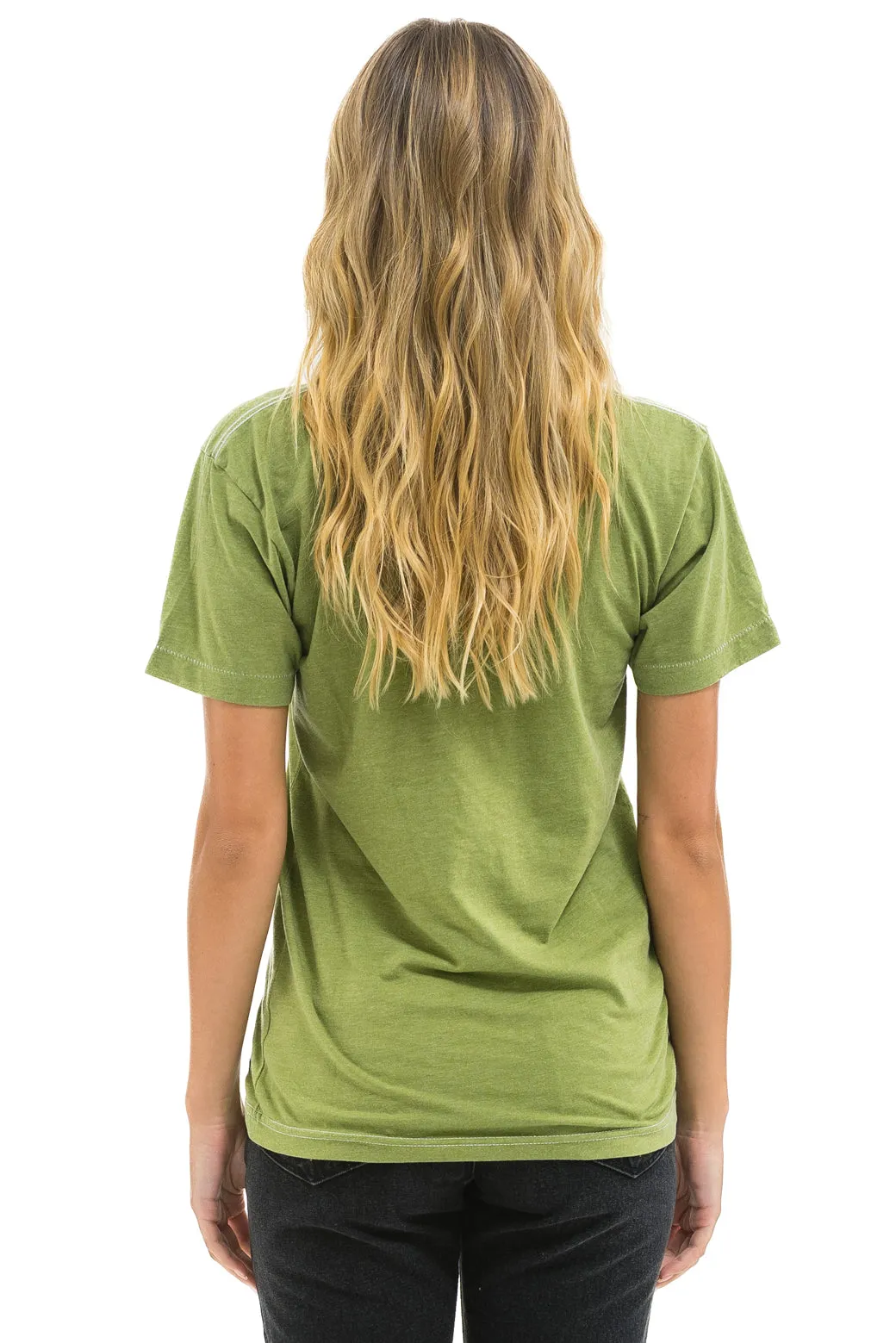 OUTSIDE LANDS 2025 CREW TEE - JUNGLE GREEN sold by Aviator Nation product image thumbnail 3