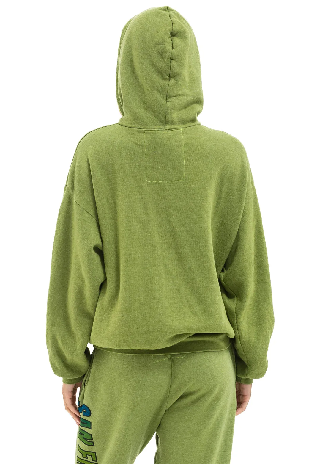 OUTSIDE LANDS 2025 RELAXED PULLOVER HOODIE - JUNGLE GREEN sold by Aviator Nation product image thumbnail 5