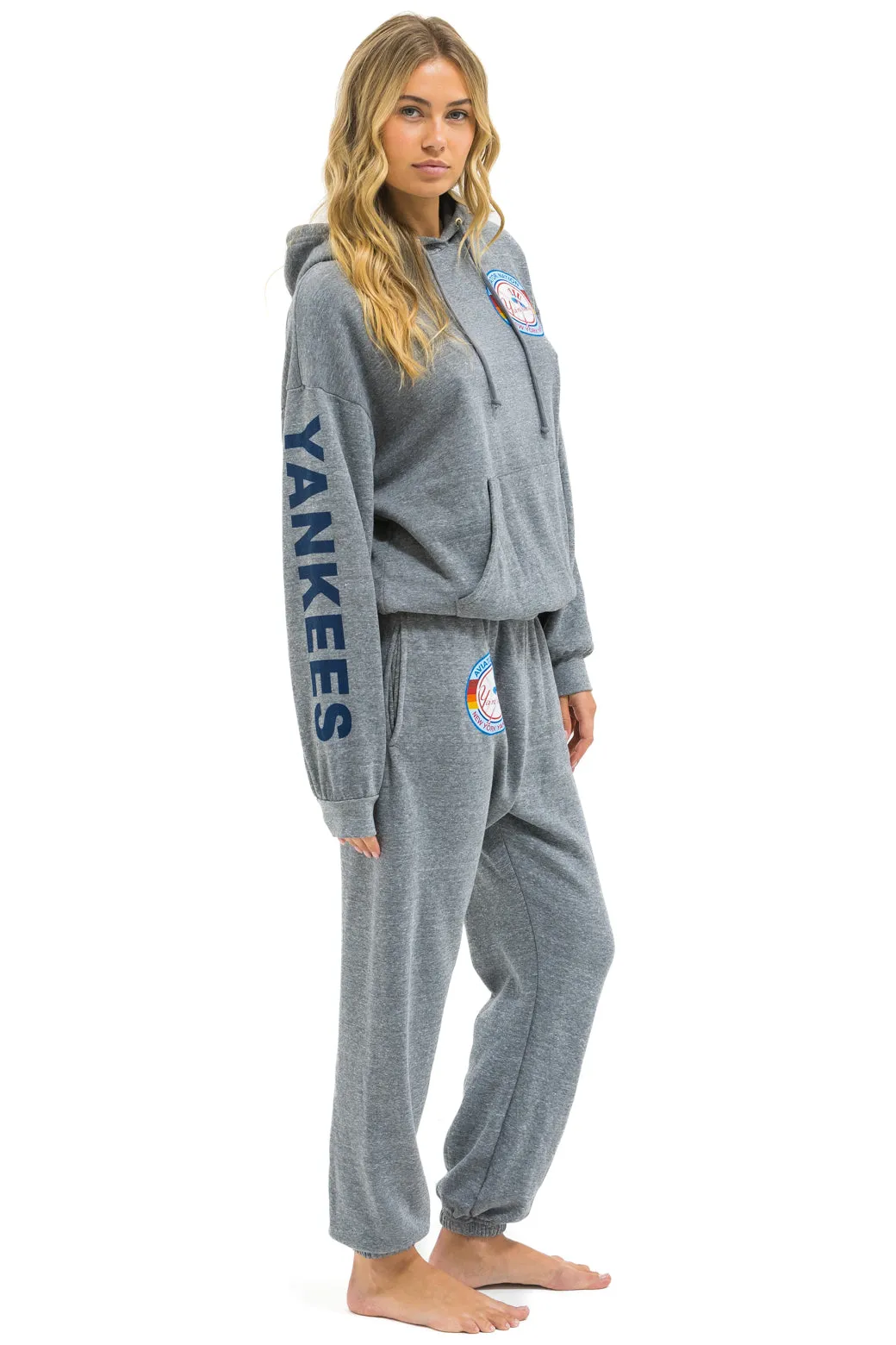 NY YANKEES SWEATPANTS - HEATHER sold by Aviator Nation product image thumbnail 2