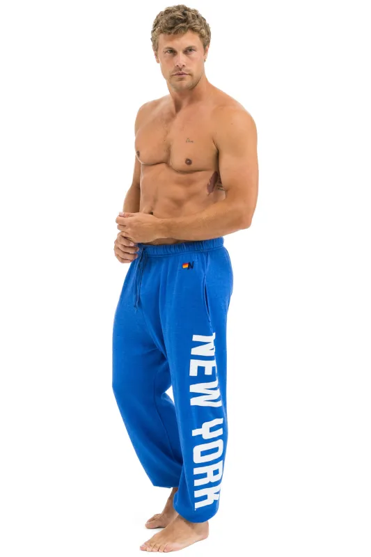 NY METS SWEATPANTS - BLUE sold by Aviator Nation