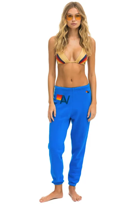 LOGO SWEATPANTS - ADVENTURE BLUE sold by Aviator Nation