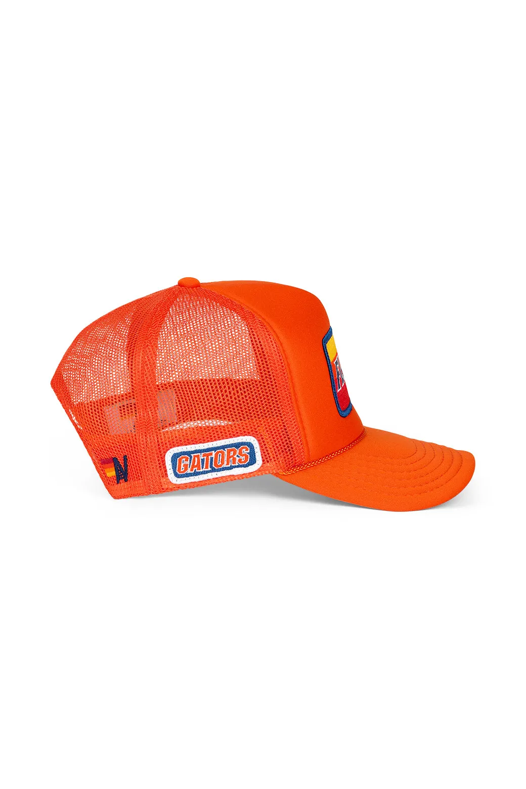 UNIVERSITY OF FLORIDA VINTAGE LOW RISE TRUCKER - ORANGE sold by Aviator Nation product image thumbnail 2