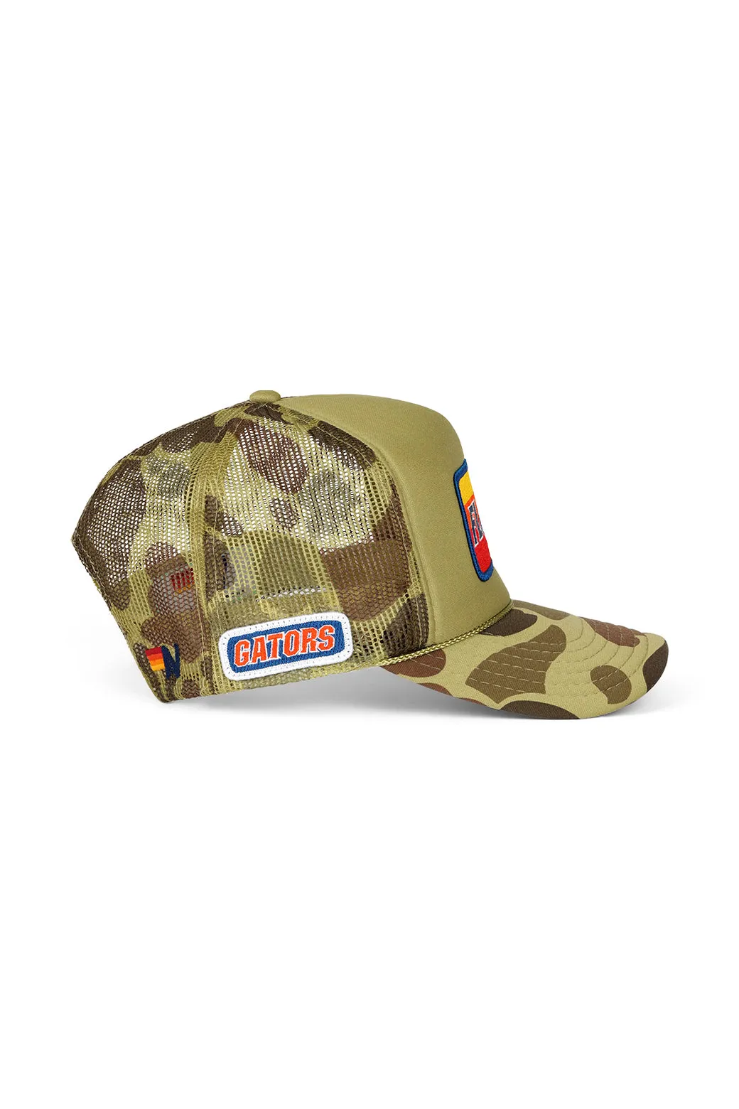 UNIVERSITY OF FLORIDA VINTAGE LOW RISE TRUCKER - CAMO sold by Aviator Nation product image thumbnail 2