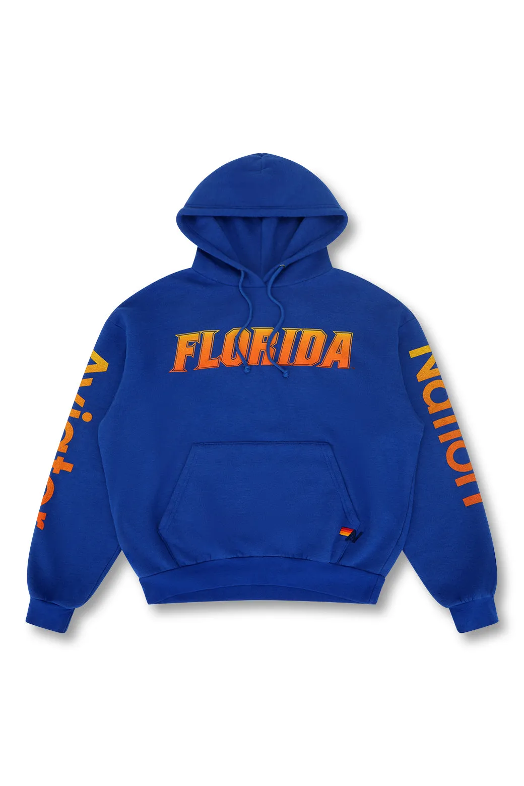 UNIVERSITY OF FLORIDA GATORS RELAXED HOODIE - BLUE sold by Aviator Nation product image thumbnail 5