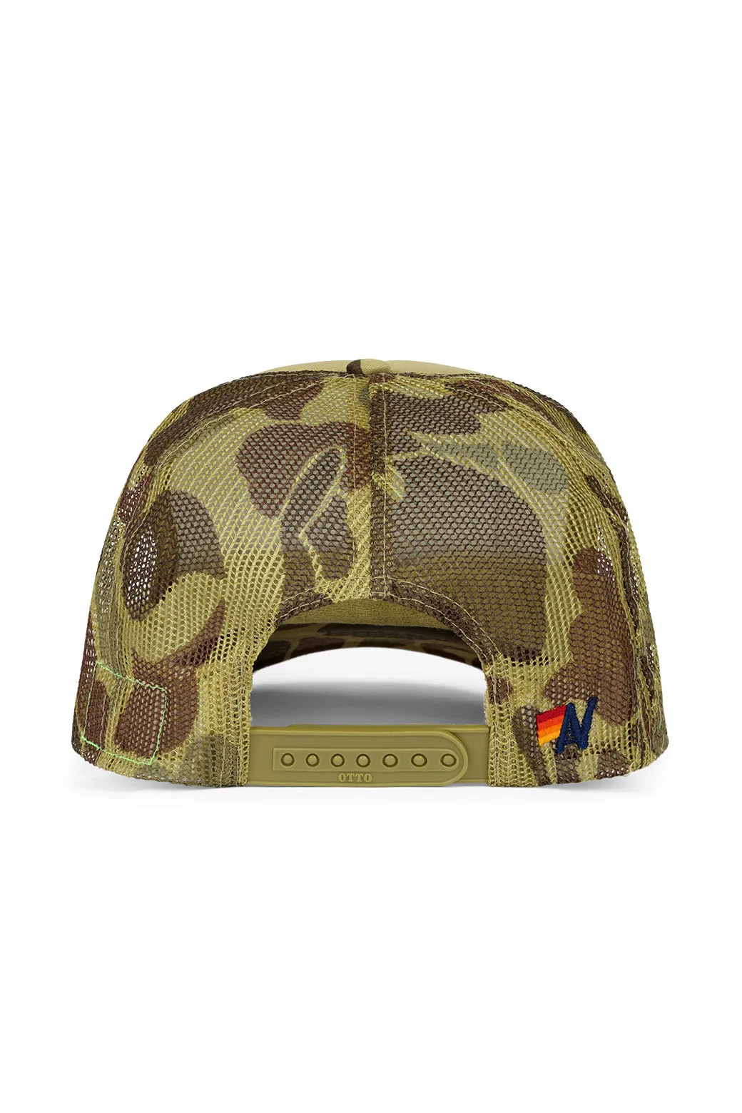 UNIVERSITY OF TEXAS CIRCLE PATCH VINTAGE LOW RISE TRUCKER - CAMO sold by Aviator Nation product image thumbnail 3