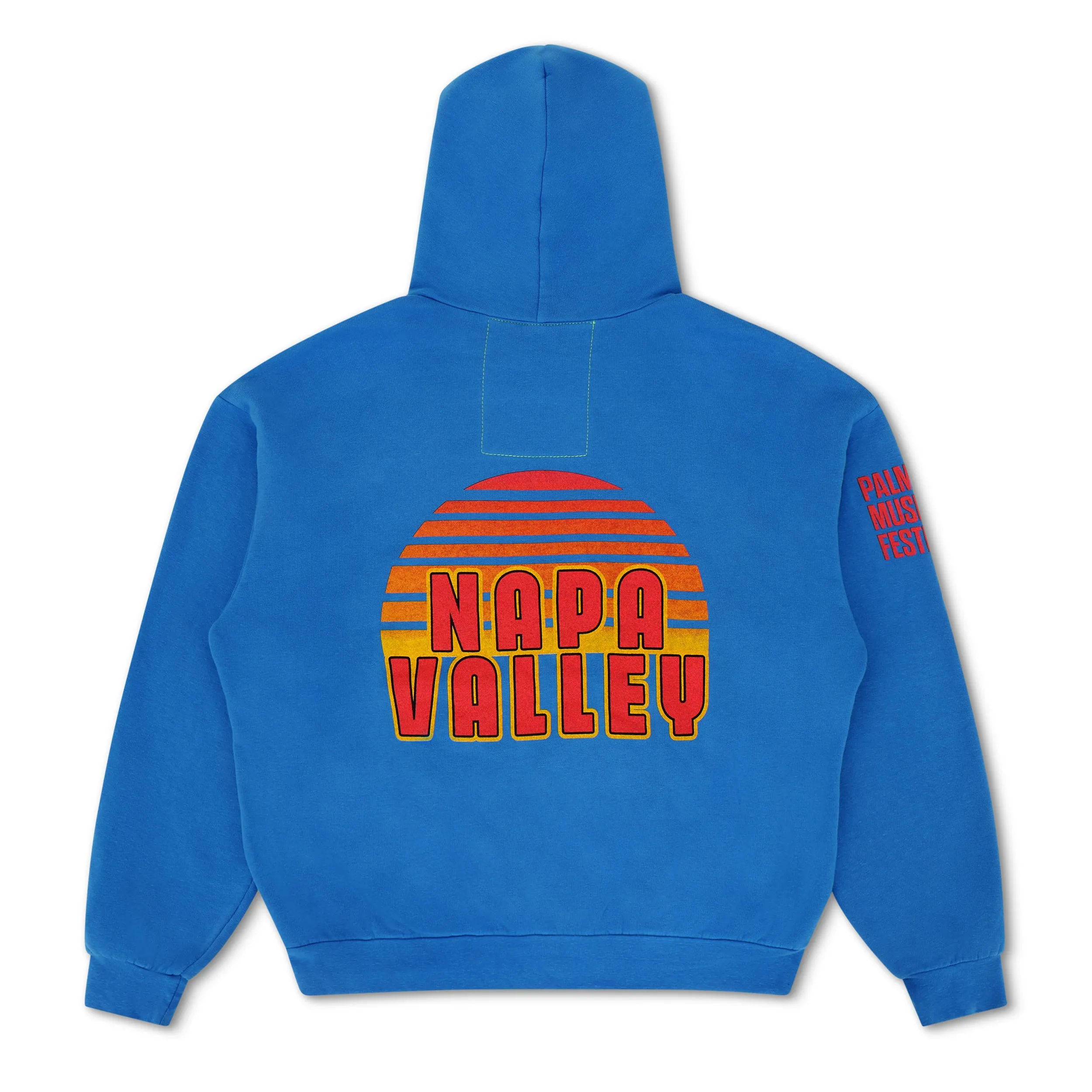 PALM TREE FEST NAPA 2025 PULLOVER HOODIE RELAXED - ADVENTURE BLUE sold by Aviator Nation product image thumbnail 2