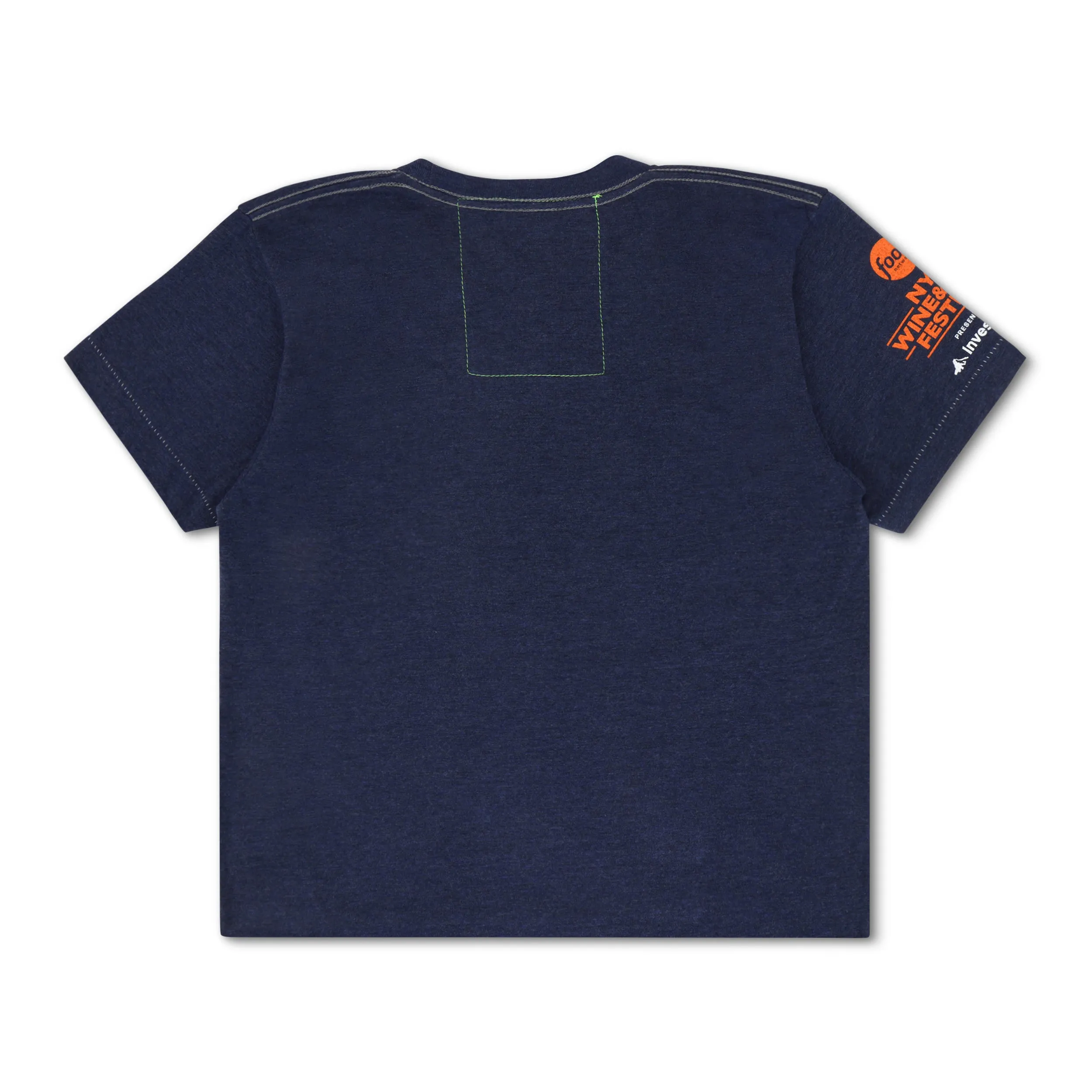 NEW YORK WINE & FOOD 2025 BOYFRIEND TEE - NAVY sold by Aviator Nation product image thumbnail 4