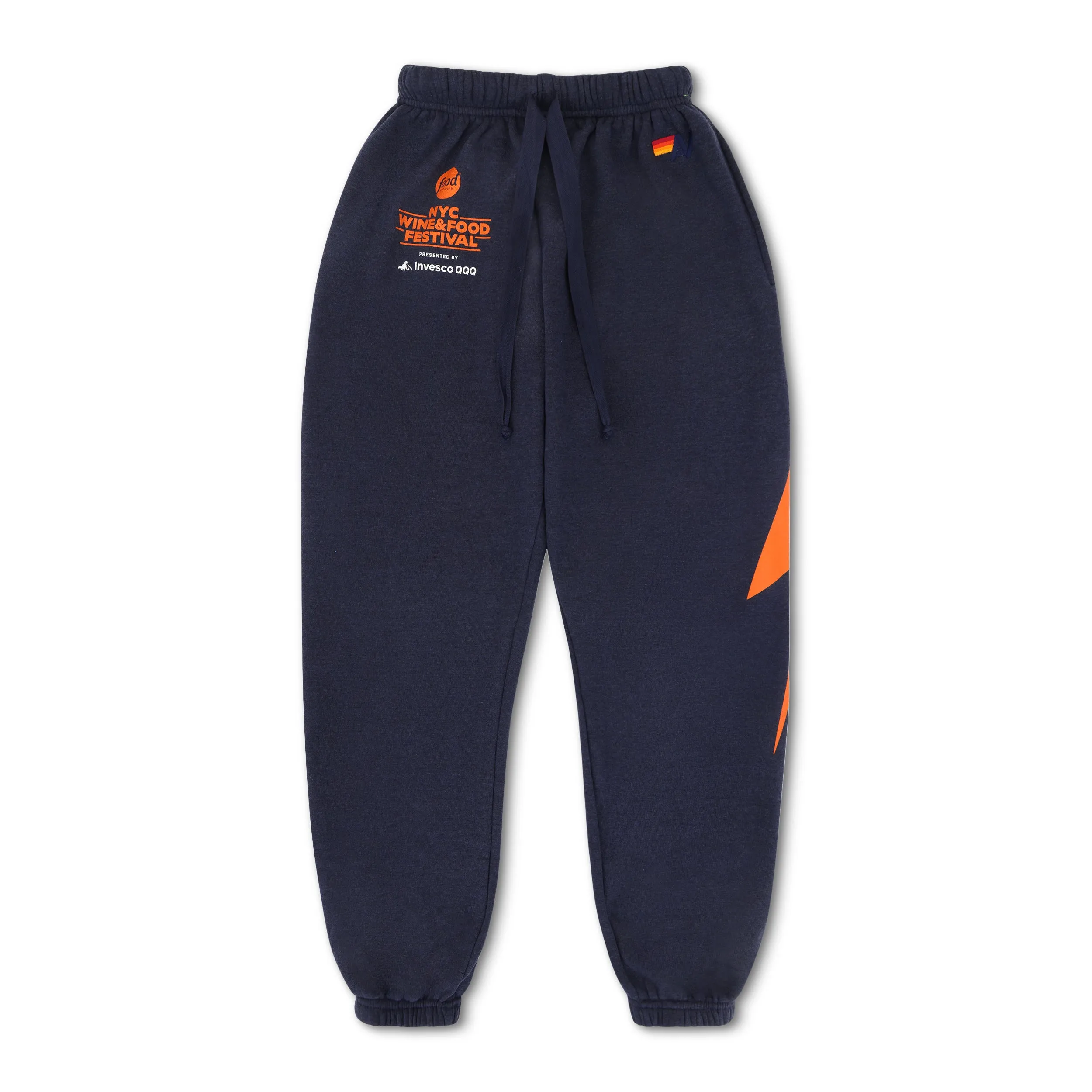 NEW YORK WINE & FOOD 2025 UNISEX POCKET SWEATPANTS - NAVY sold by Aviator Nation product image thumbnail 4