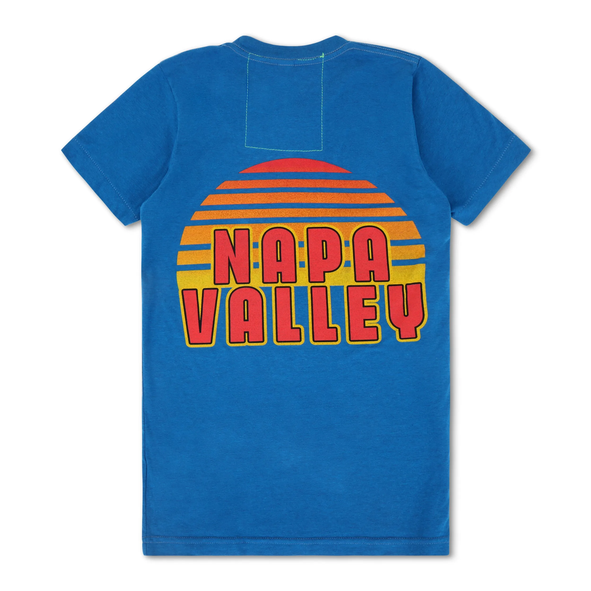 PALM TREE FEST NAPA 2025 CREW TEE SHIRT - ADVENTURE BLUE sold by Aviator Nation product image thumbnail 2