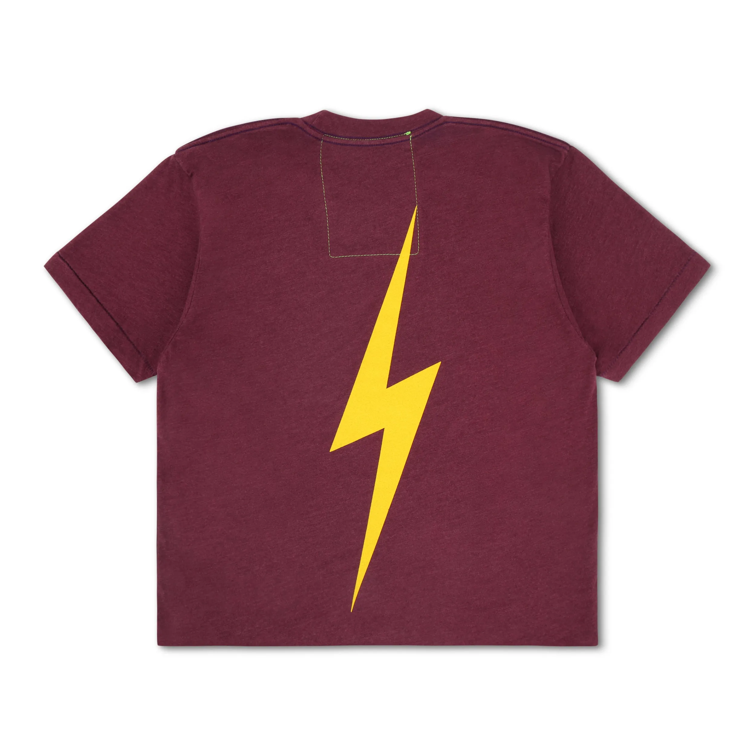 ASU BOLT BOYFRIEND TEE - MAROON sold by Aviator Nation product image thumbnail 4