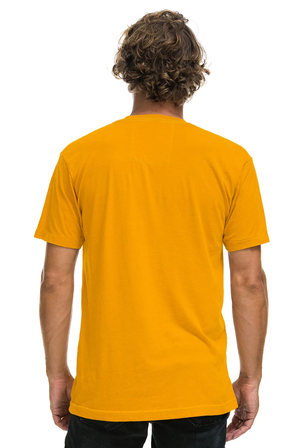 ASU SUN DEVILS CREW TEE SHIRT - GOLD sold by Aviator Nation product image thumbnail 2