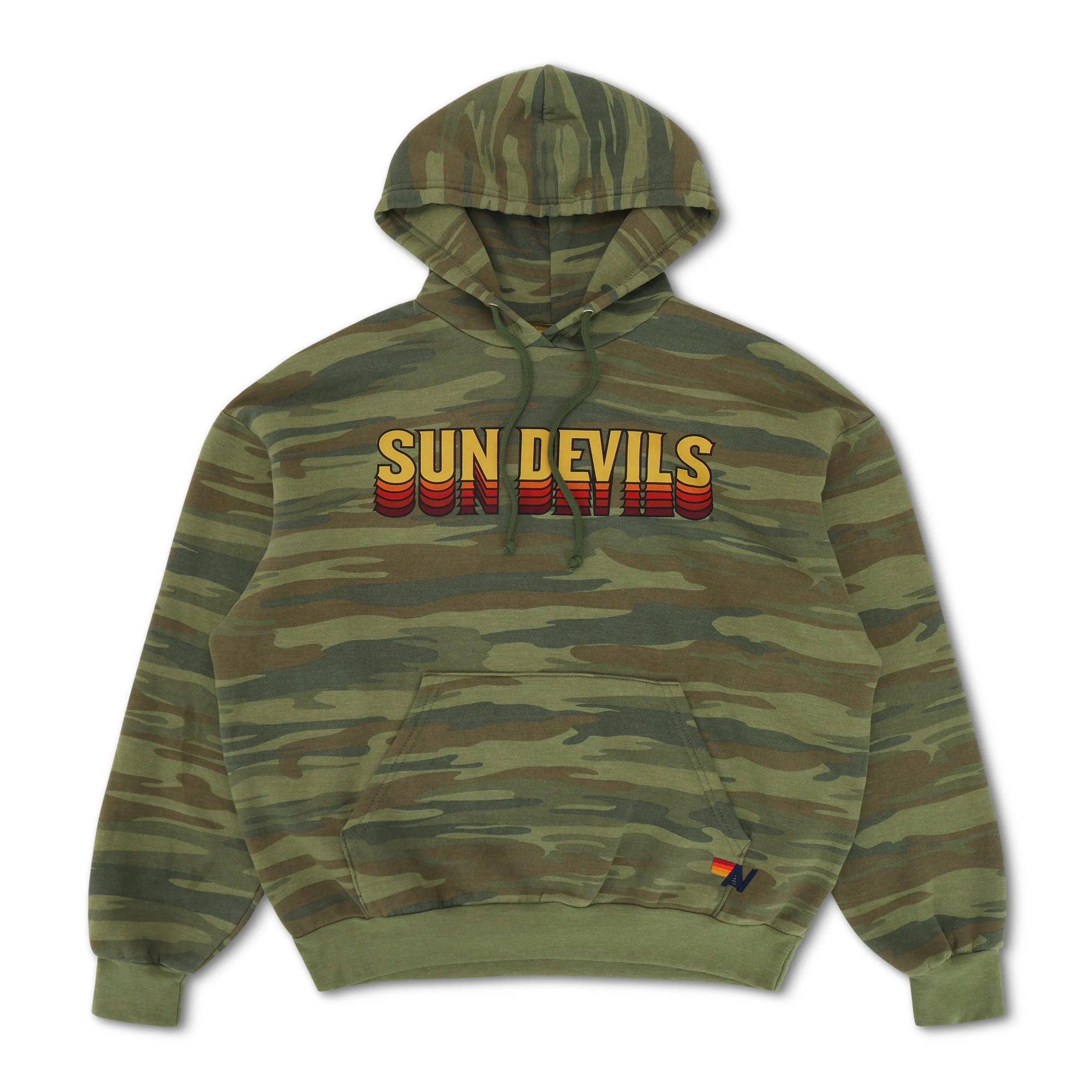 ASU SUN DEVILS PULLOVER HOODIE RELAXED - CAMO sold by Aviator Nation product image thumbnail 3