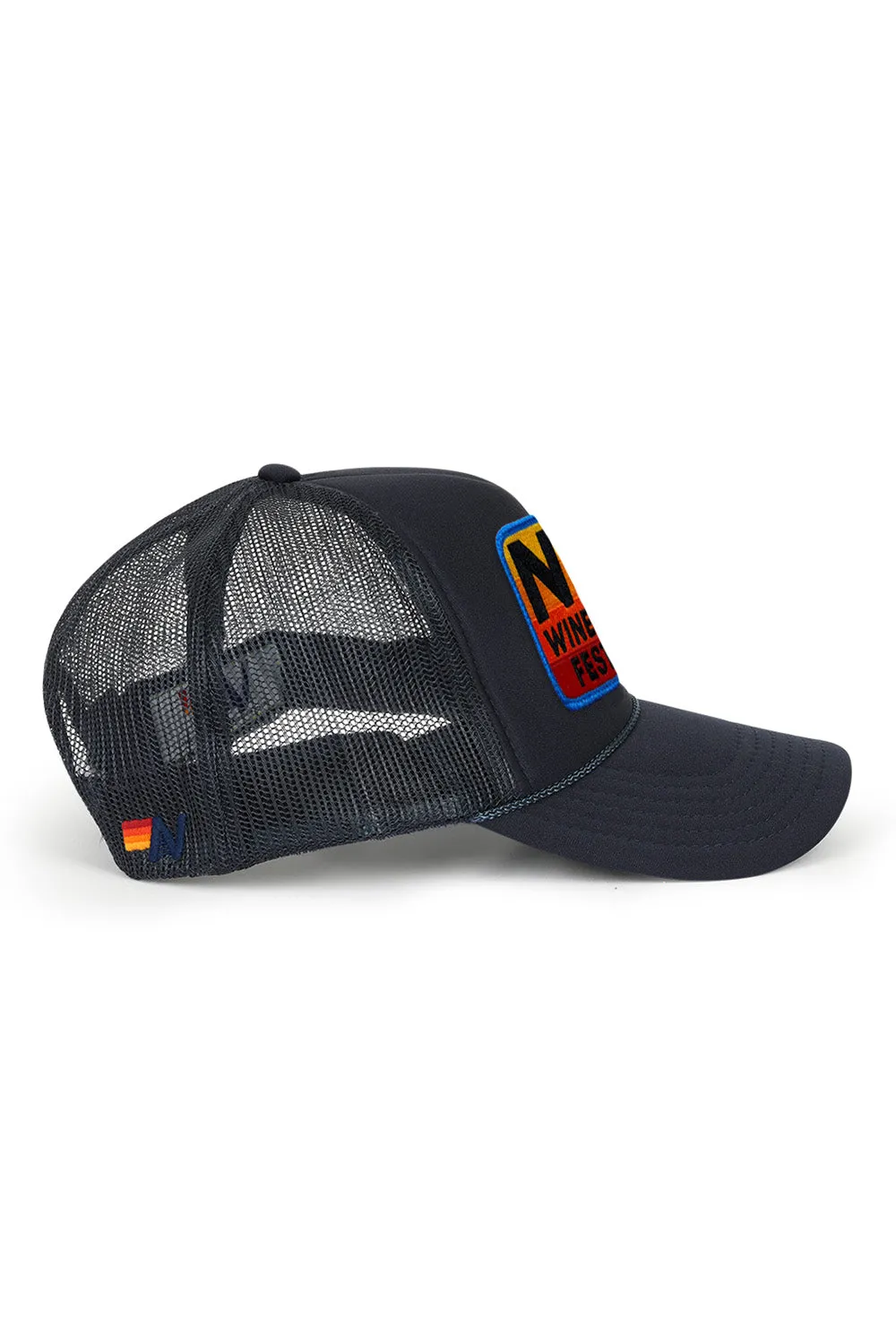 NEW YORK WINE & FOOD 2025 VINTAGE LOW RISE TRUCKER - NAVY sold by Aviator Nation product image thumbnail 2