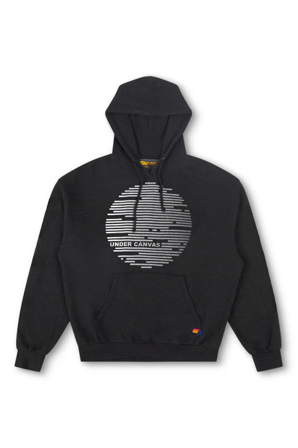 UNDER CANVAS 2025 RELAXED PULLOVER HOODIE - BLACK sold by Aviator Nation product image thumbnail 5