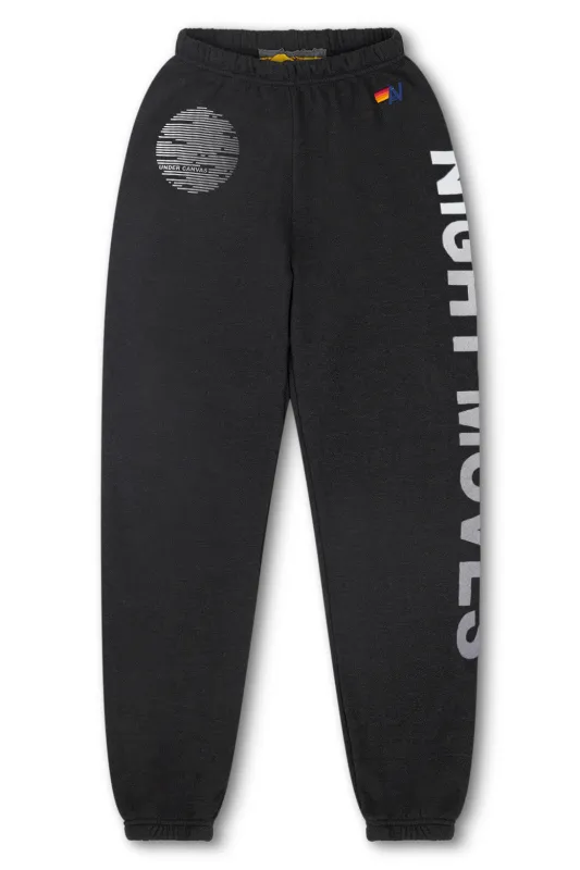 UNDER CANVAS SWEATPANTS 2025 - BLACK sold by Aviator Nation