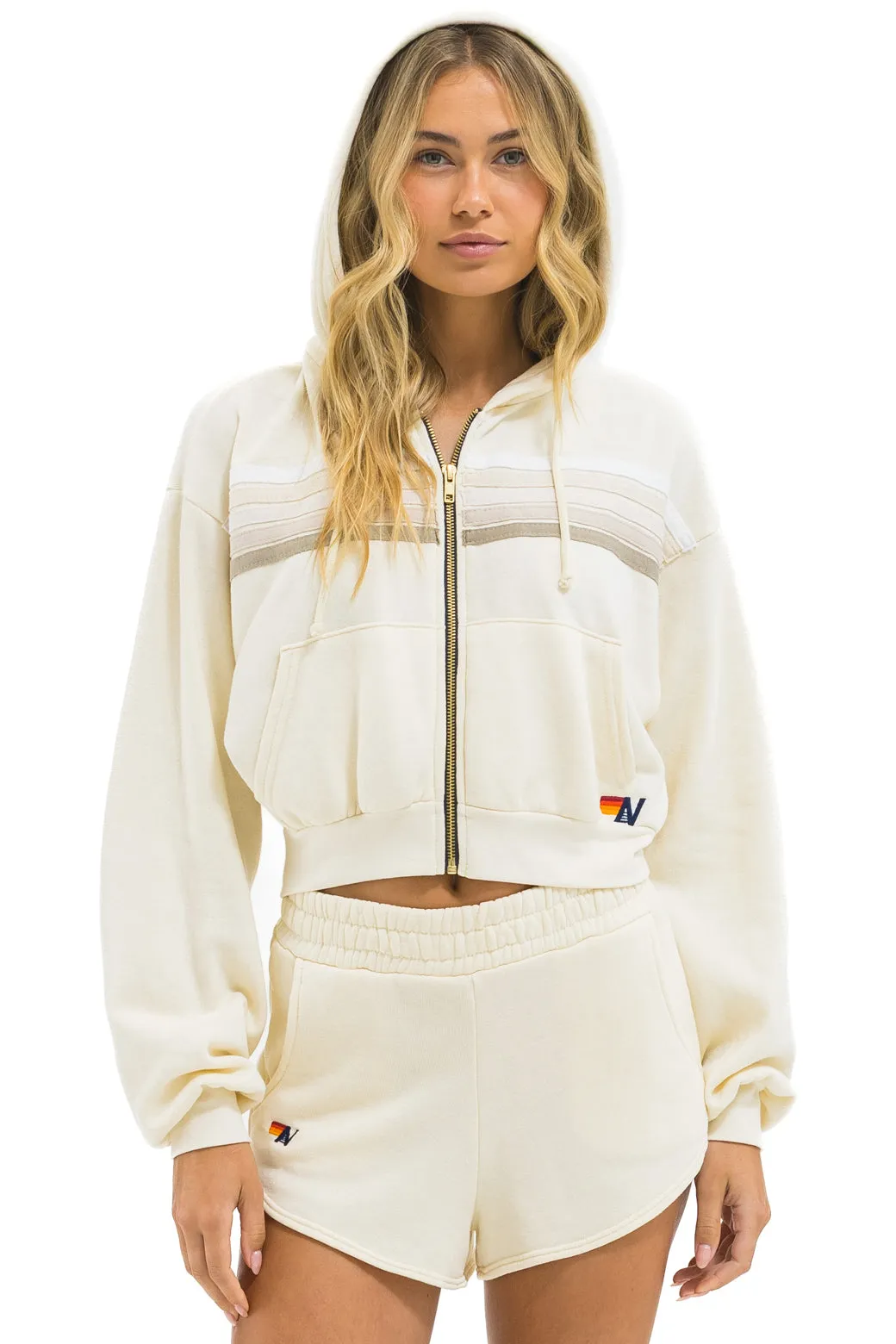 ESSENTIAL CLUB SHORTS - VINTAGE WHITE sold by Aviator Nation product image thumbnail 5