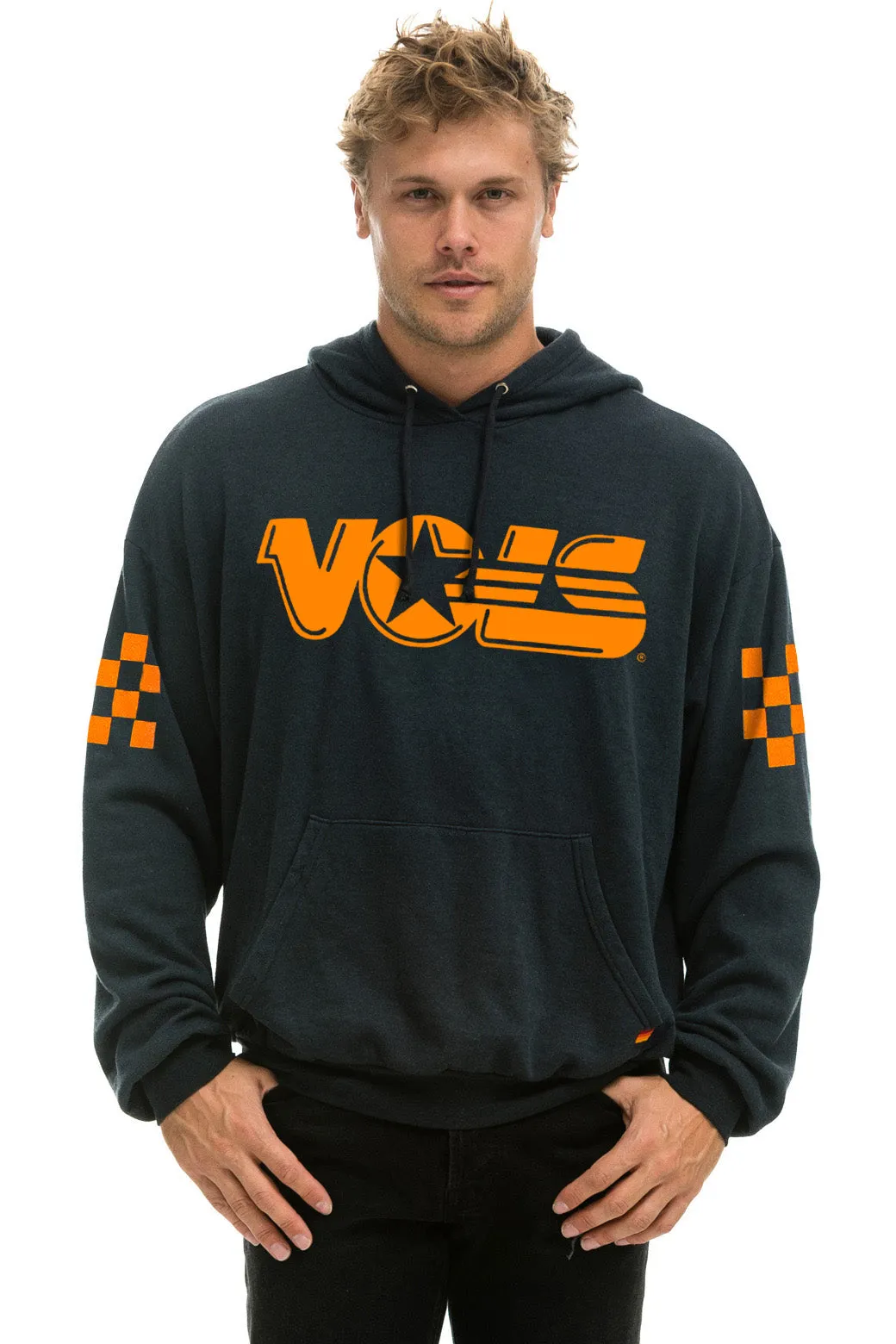 UNIVERSITY OF TENNESSEE VOLS RELAXED PULLOVER HOODIE - CHARCOAL sold by Aviator Nation product image thumbnail 2