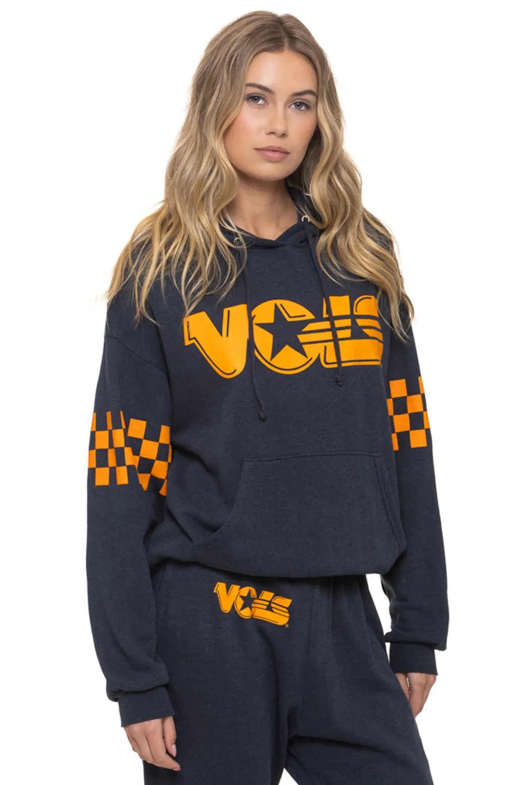 UNIVERSITY OF TENNESSEE VOLS RELAXED PULLOVER HOODIE - CHARCOAL sold by Aviator Nation product image thumbnail 4