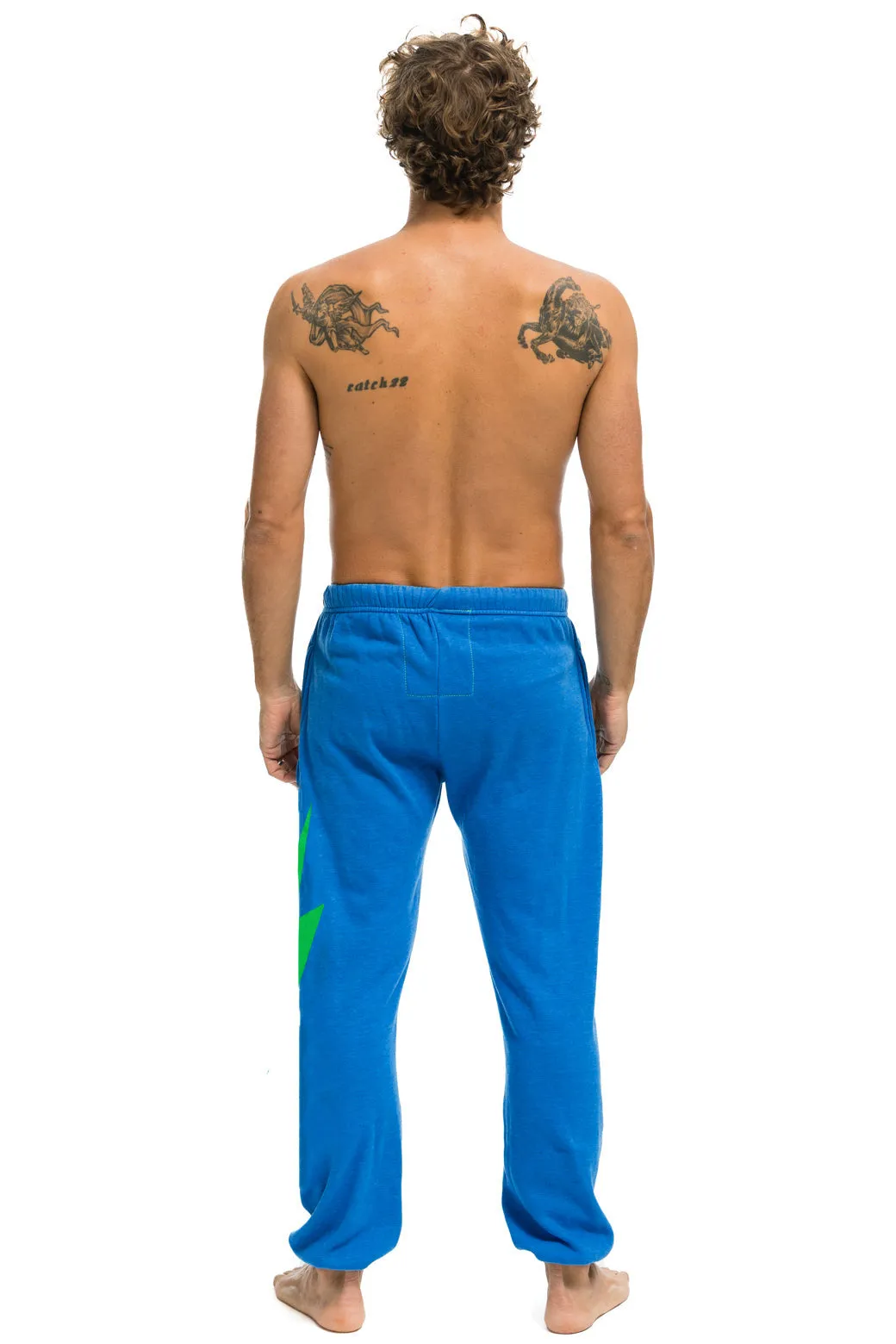 LOS ANGELES WINE & FOOD 2025 UNISEX POCKET SWEATPANTS - ADVENTURE BLUE sold by Aviator Nation product image thumbnail 3