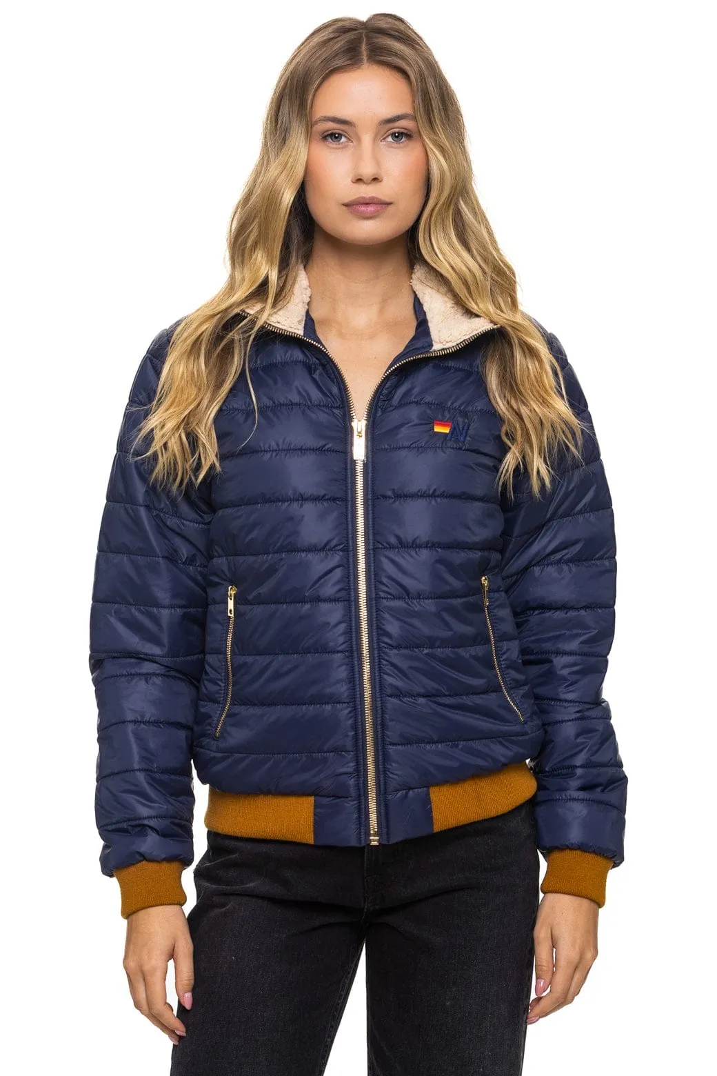 ALL SEASONS JACKET - NAVY sold by Aviator Nation product image thumbnail 3