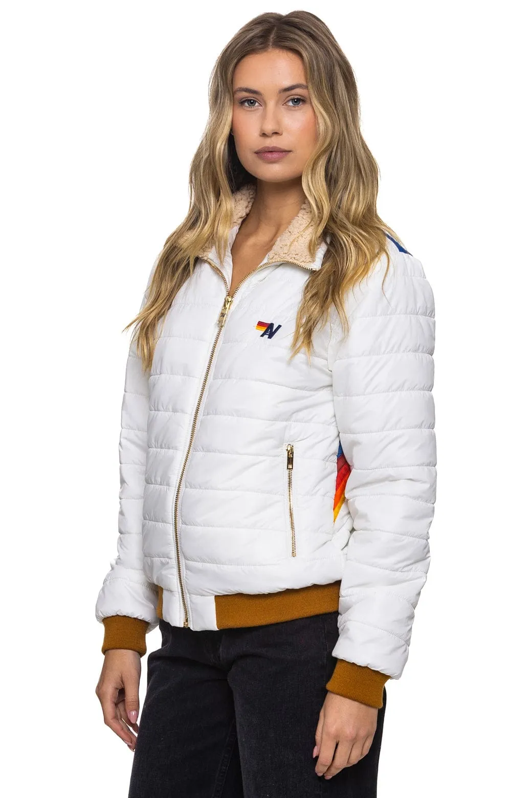 ALL SEASONS JACKET - VINTAGE WHITE sold by Aviator Nation product image thumbnail 5