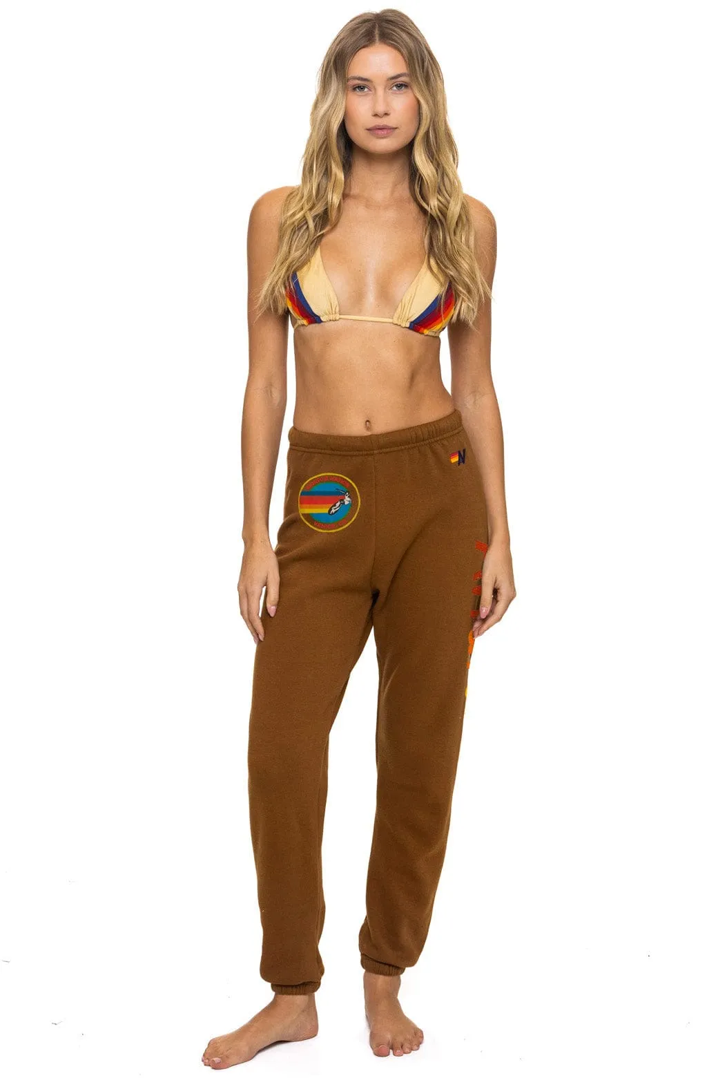 AVIAOR NATION SWEATPANTS - CINNAMON sold by Aviator Nation