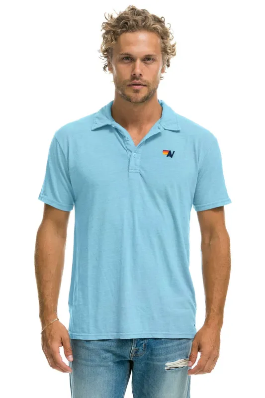 AVIATOR NATION POLO - AQUA made by Aviator Nation