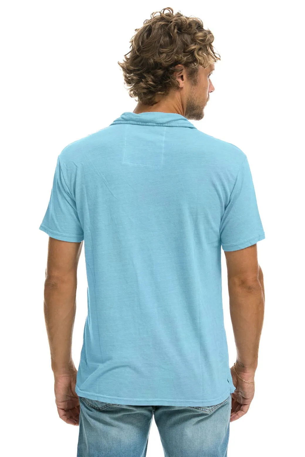 AVIATOR NATION POLO - AQUA sold by Aviator Nation product image thumbnail 2