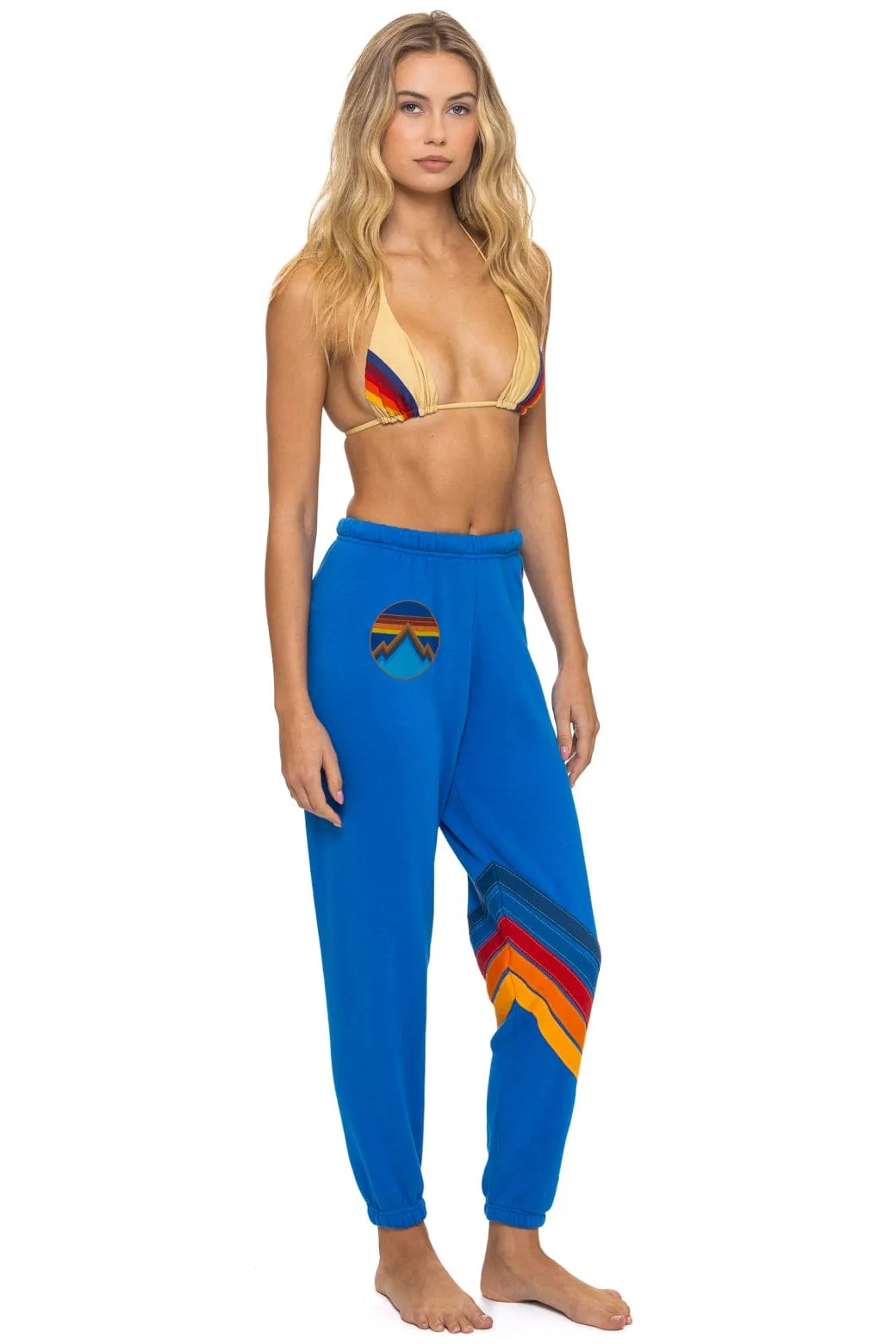 ALL SEASONS CIRCLE CHEVRON SWEATPANTS - ADVENTURE BLUE sold by Aviator Nation product image thumbnail 2