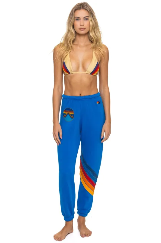 ALL SEASONS CIRCLE CHEVRON SWEATPANTS - ADVENTURE BLUE sold by Aviator Nation