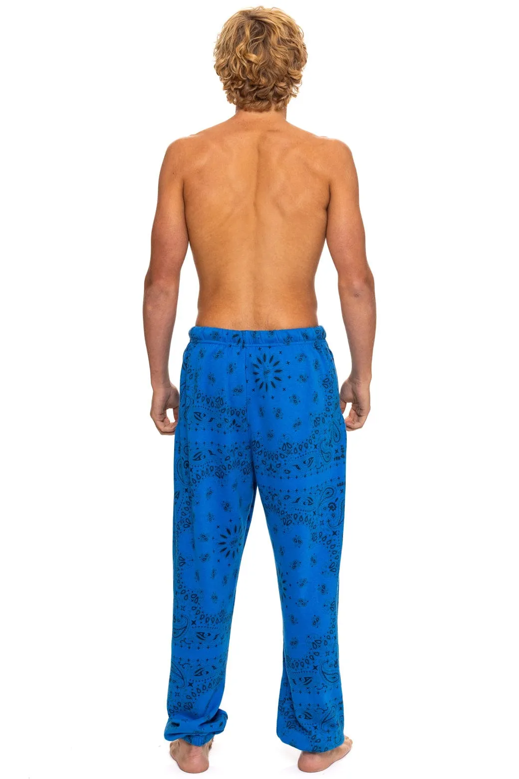 BANDANA SWEATPANTS - ADVENTURE BLUE sold by Aviator Nation product image thumbnail 4