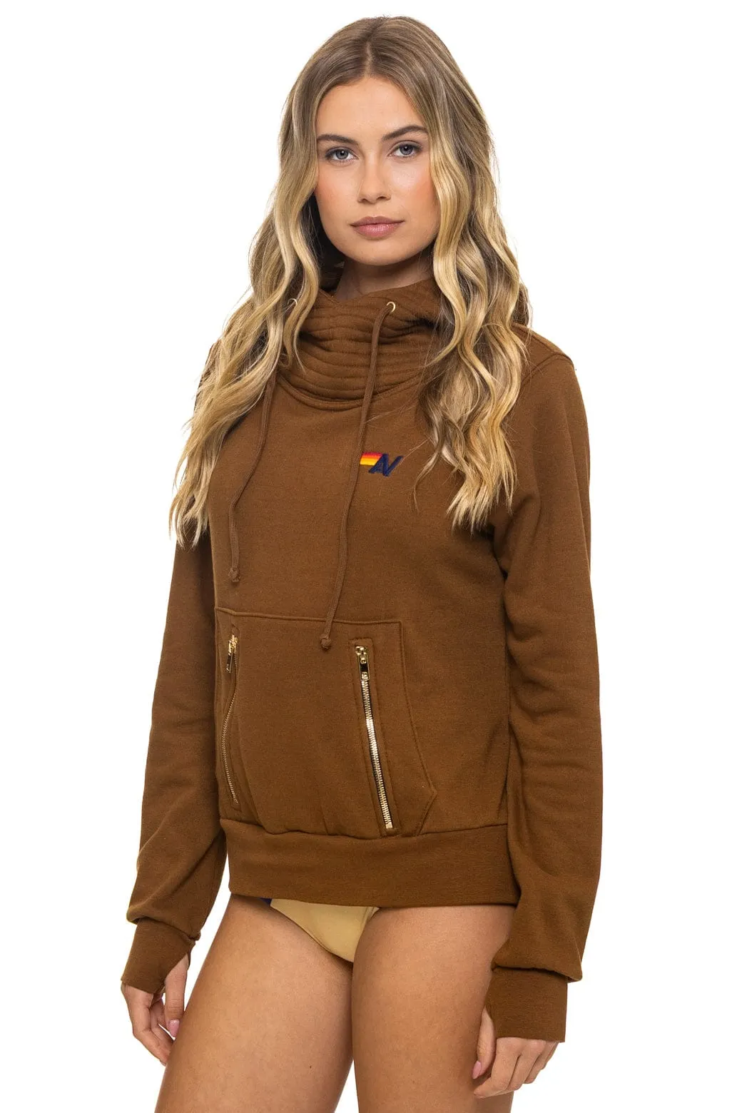 NINJA PULLOVER HOODIE - CINNAMON sold by Aviator Nation product image thumbnail 3