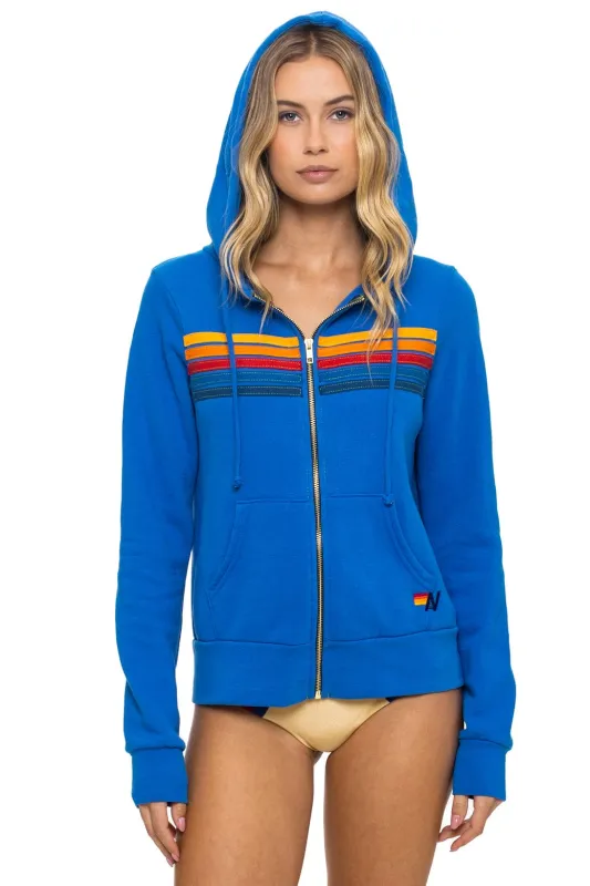 5 STRIPE HOODIE - ADVENTURE BLUE sold by Aviator Nation